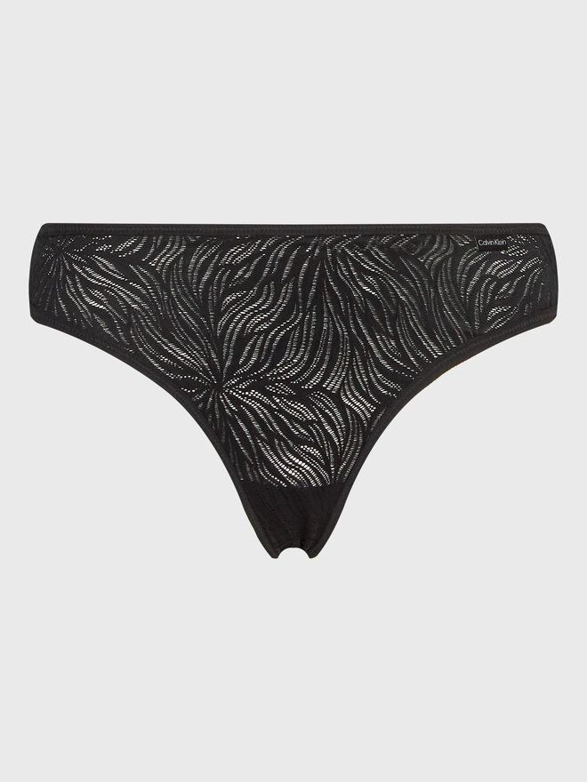 Calvin Klein Underwear Calvin Klein Underwear Στρίνγκ 000QF6878E Μαύρο