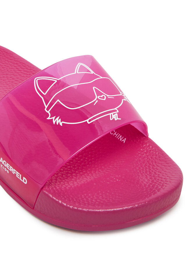 Karl Lagerfeld Kids Pantoletten Karl Lagerfeld Kids Z30369 M Rosa