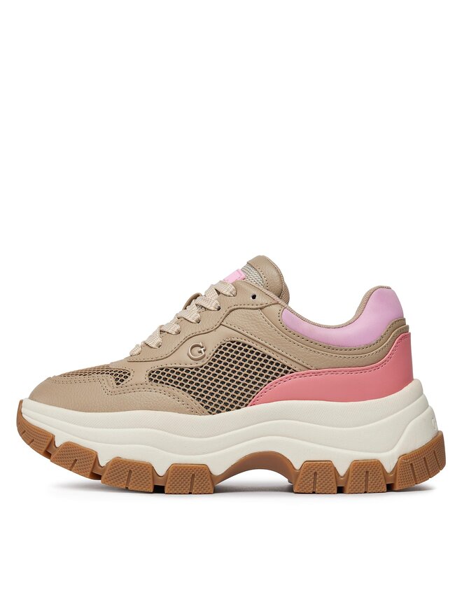 Guess Αθλητικά Guess Brecky FLPBRE ELE12 Μπεζ