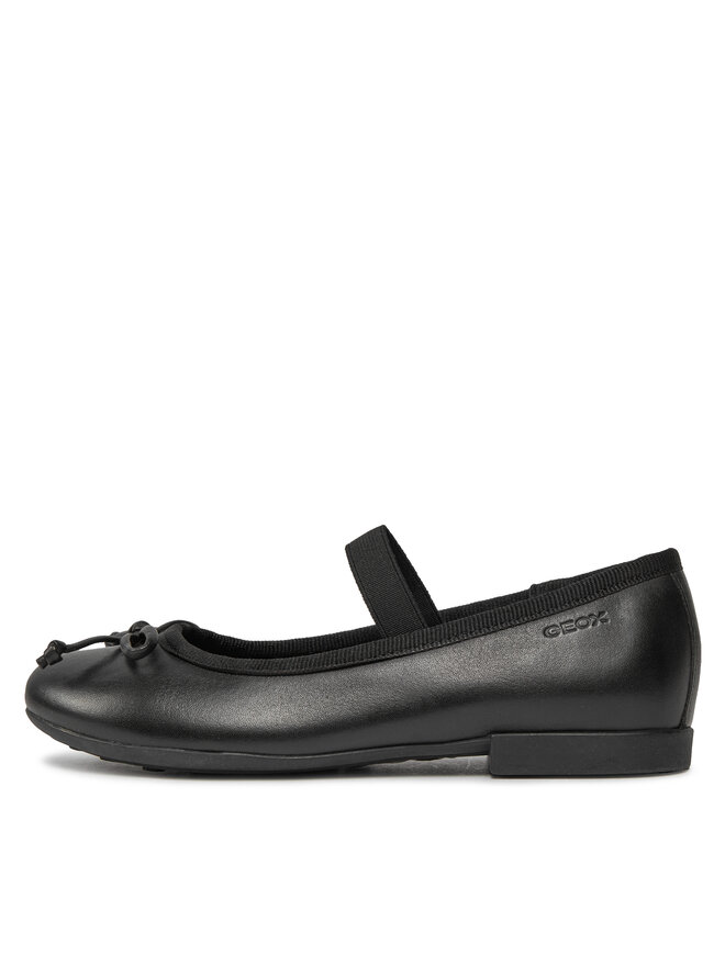 Geox Baleriny Geox J Plie'B J3455B 00043 C9997 S Czarny