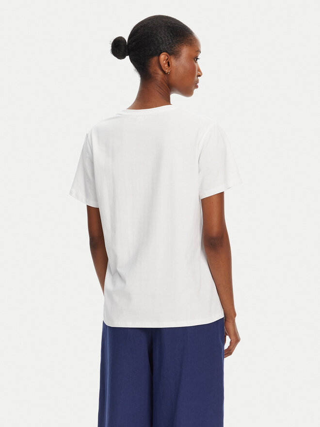 Marella Marella Camiseta Cappero 2515971052 Blanco Regular Fit