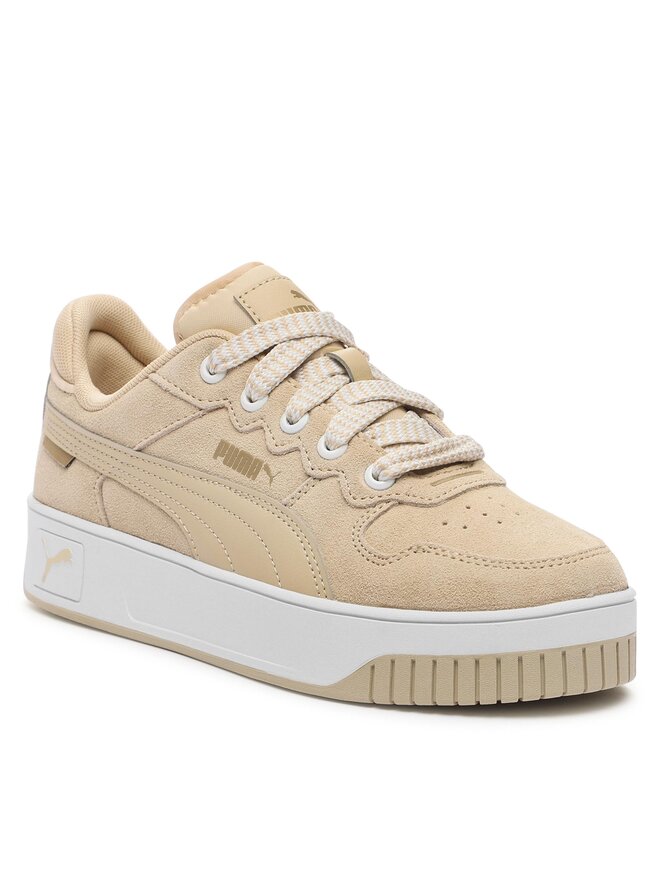 Снікерcи Puma Carina Street Thick 392507 03 Бежевий | evzuttya.com.ua