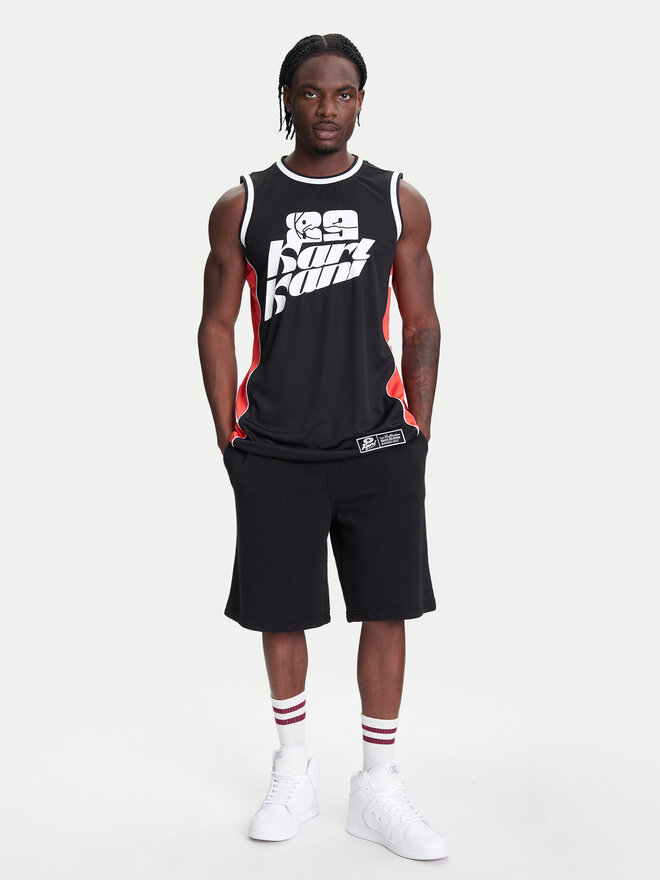 Karl Kani Karl Kani Майка Signature Colorblock Basketball PD00005368 Чорний Regular Fit