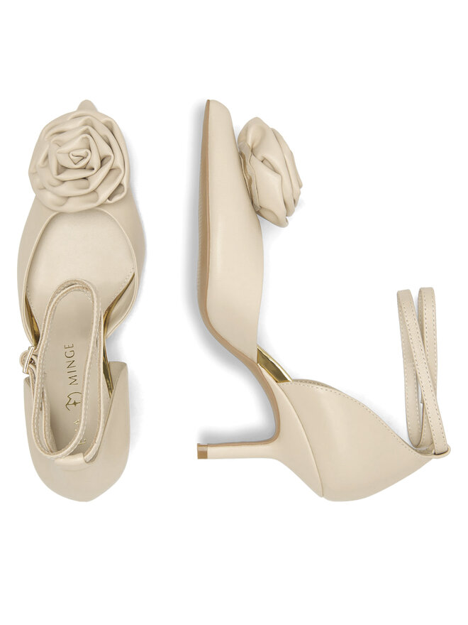 Eva Minge High Heels Eva Minge ROSE-V1520-15 Beige