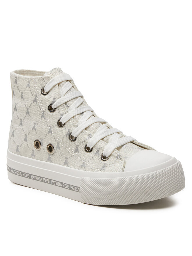 Patrizia Pepe Sneakers Patrizia Pepe PJ257.30 S Εκρού