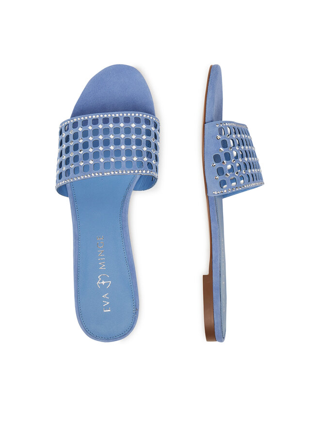 Eva Minge Pantoletten Eva Minge ALI-V17852-1-1 Blau