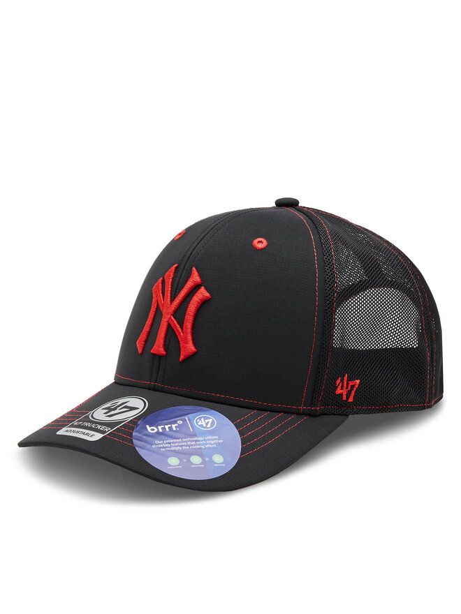 47 Brand Șapcă 47 Brand Mlb New York Yankees Xray ’47 Trucker B-XRAYD17BBP-BK Negru