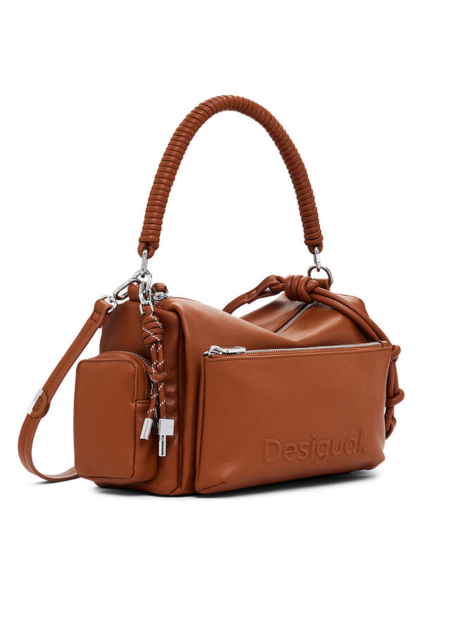 Desigual Torebka Desigual 25SAXPAJ Brązowy
