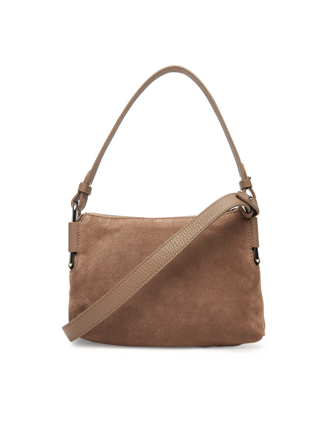 Coccinelle Сумка Coccinelle T96 Coccinellerbekka Suede E5 T96 52 01 01 Коричневий