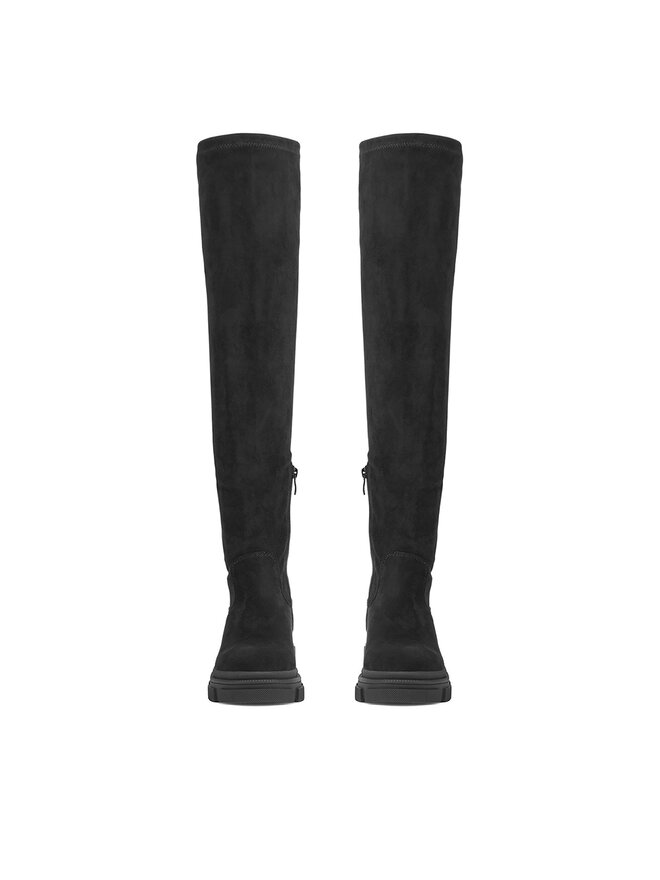 DeeZee Cizme lungi muschetar DeeZee WS0902-01 Negru