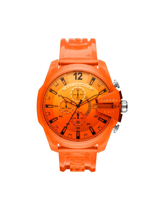 Diesel Uhr Diesel Mega Chief DZ4531 Orange