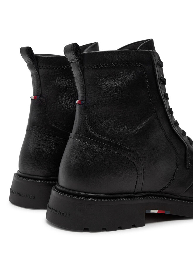 Tommy Hilfiger Μποτίνια Tommy Hilfiger FM0FM05183 Μαύρο