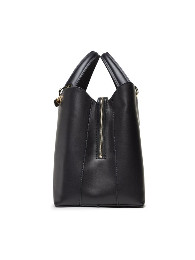 Tommy Hilfiger Torbica Tommy Hilfiger Th Chic Satchel AW0AW14784 Tamnoplava