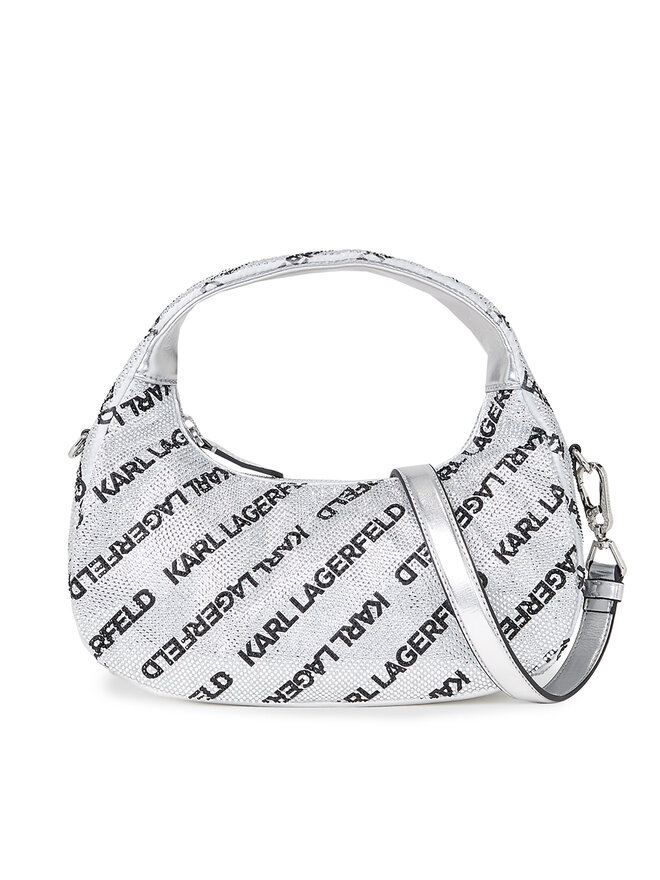 KARL LAGERFELD Handtasche KARL LAGERFELD 240W3026 Silberfarben