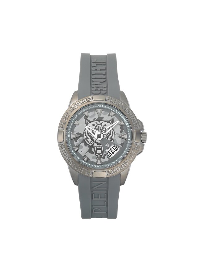 Plein Sport Pulkstenis Plein Sport Touchdown Camo PSFBA0223 Pelēks