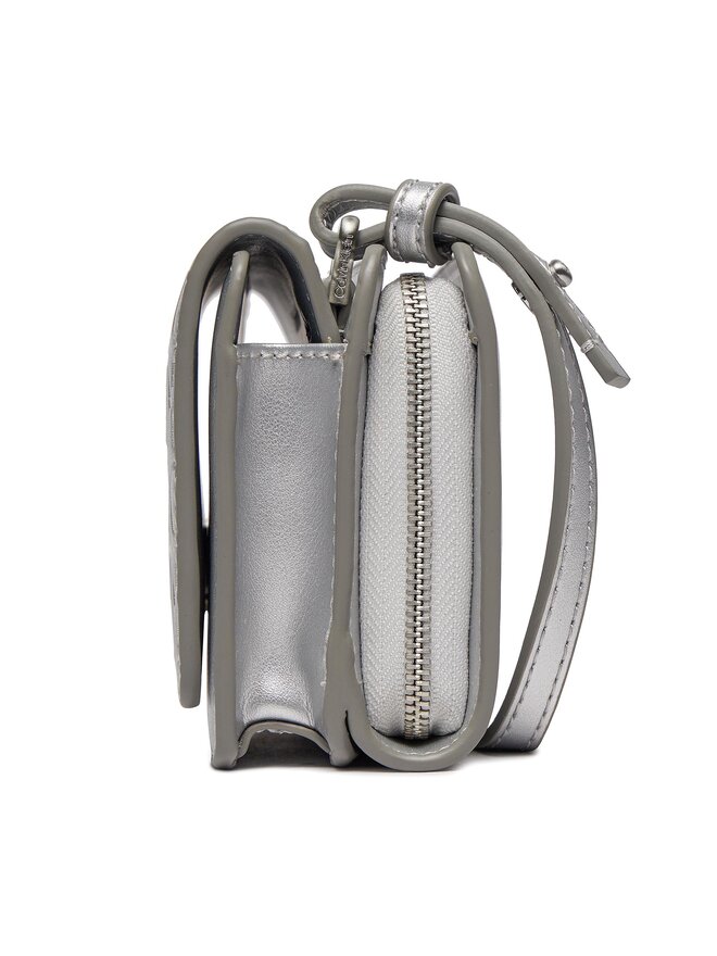 Calvin Klein Torebka Calvin Klein Ck Must Mini Bag_Emb K60K611384 Srebrny