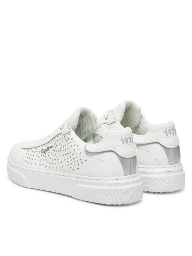 Pepe Jeans Sneakers Pepe Jeans Eaton Gala PLS00039 Weiß