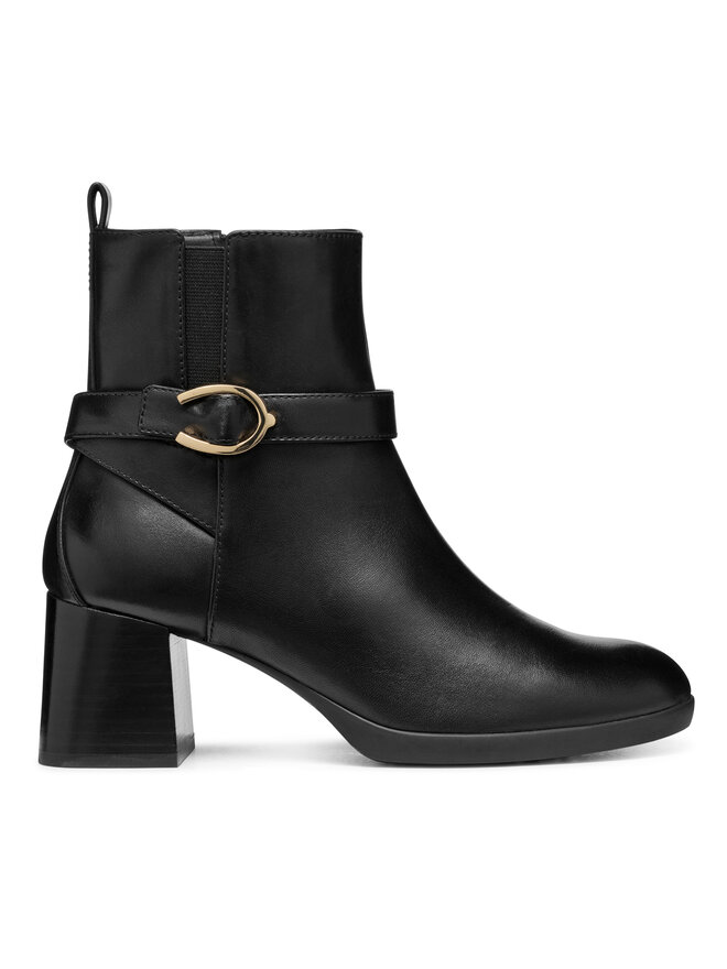 Geox Μποτάκια Geox D Walk Pleasure 55 D46XBA 00043 C9999 Μαύρο