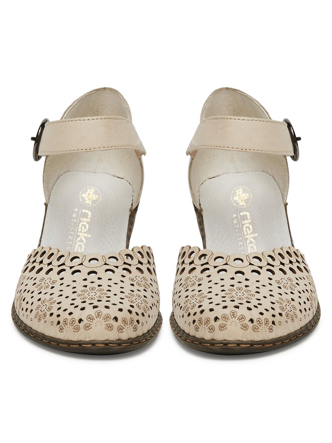 Rieker Halbschuhe Rieker 40902-60 Beige