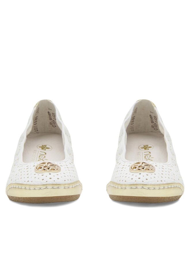Rieker Ballerinas Rieker 41459-80 Weiß