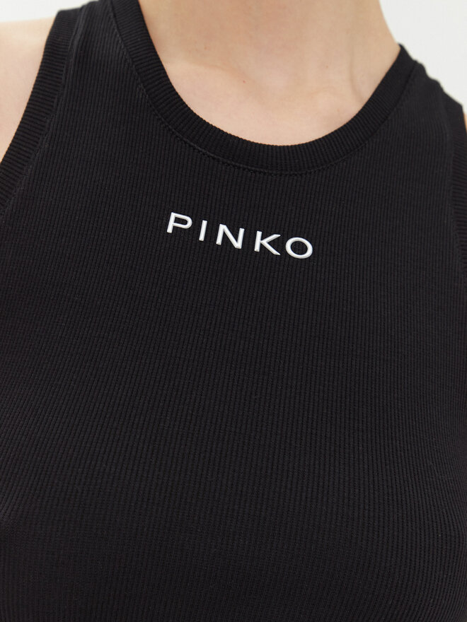 PINKO PINKO Τοπ 100822 A2C1 Μαύρο Regular Fit