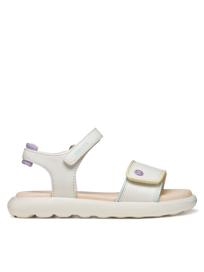 Geox Sandalen Geox J Sandal Puffypop Gi J65MSC 05402 C0653 S Weiß