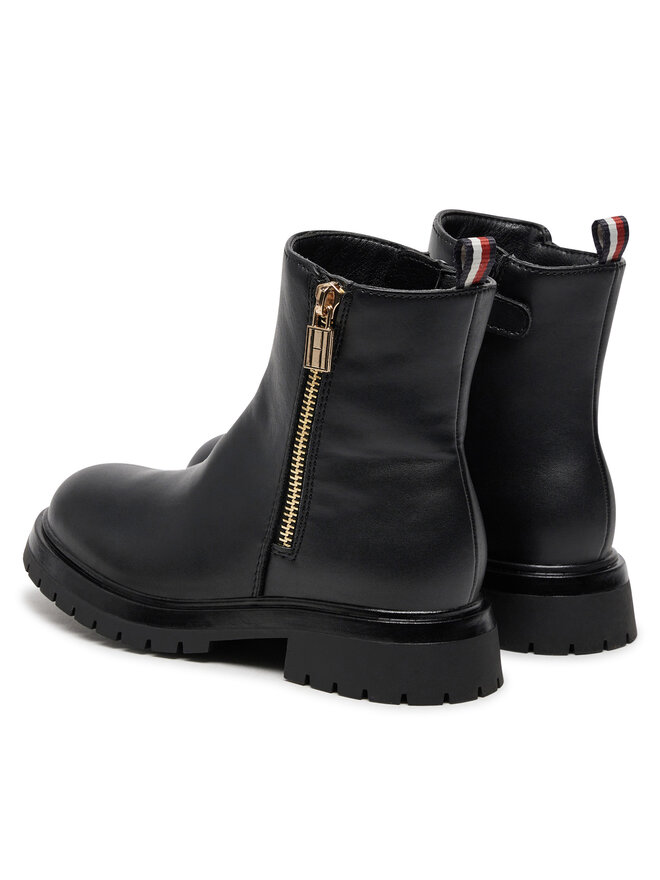 Tommy Hilfiger Μποτάκια Tommy Hilfiger Chelsea Boot T3A5-33566-1351 M Μαύρο