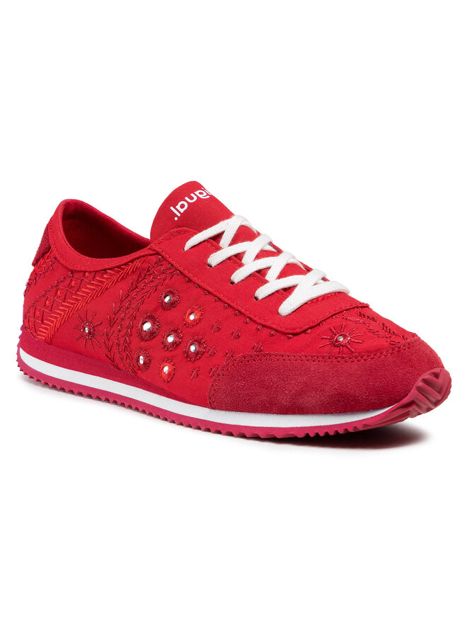 Zapatillas desigual rojas outlet