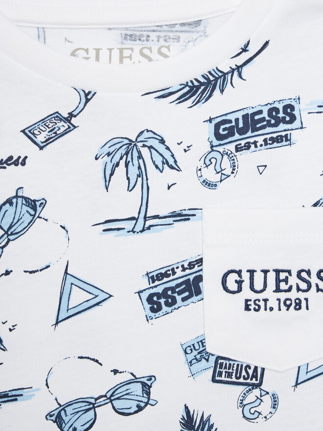 Guess Guess Camiseta N5GI02 K8HM4 De color Regular Fit