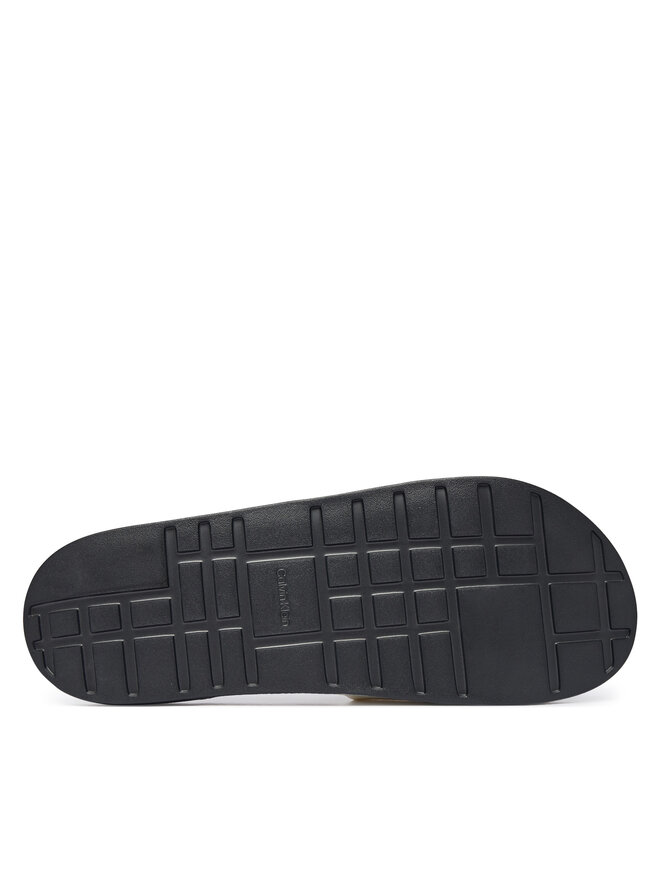 Calvin Klein Pantoletten Calvin Klein Ess Slide Monobrand Cv HM0HM02107 Weiß