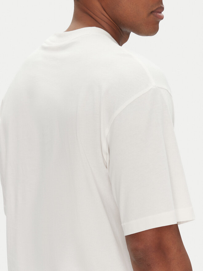 HUGO HUGO Camiseta Duwom 50538972 Écru Relaxed Fit