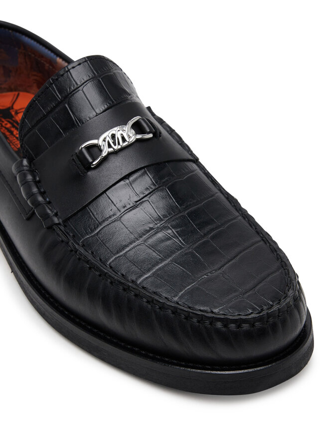 Naked Wolfe Mocasines Naked Wolfe Roma Negro