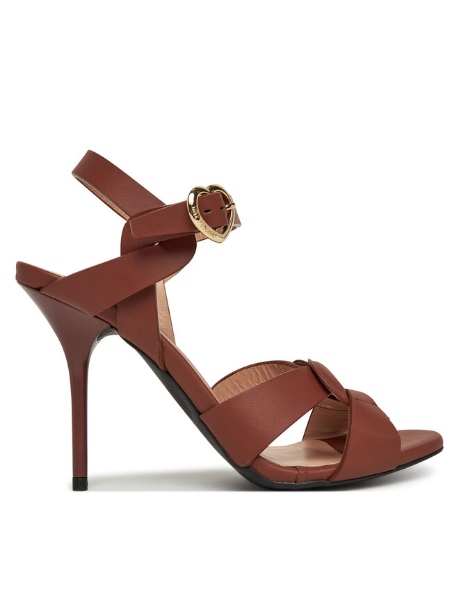 LOVE MOSCHINO Sandali LOVE MOSCHINO JA16069G1MIA0201 Rjava