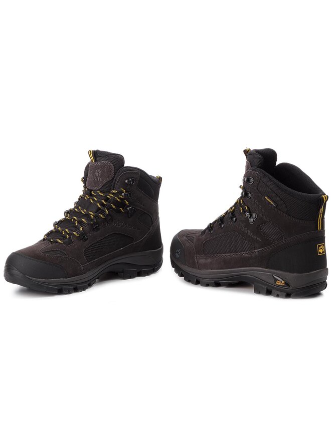 Jack Wolfskin Trekkingschuhe Jack Wolfskin All Terrain 8 Texapore Mid M 4017872 Schwarz