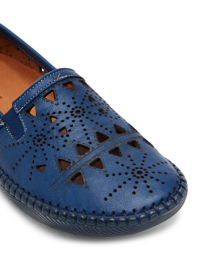 Manitu Halbschuhe Manitu 840073 Blau