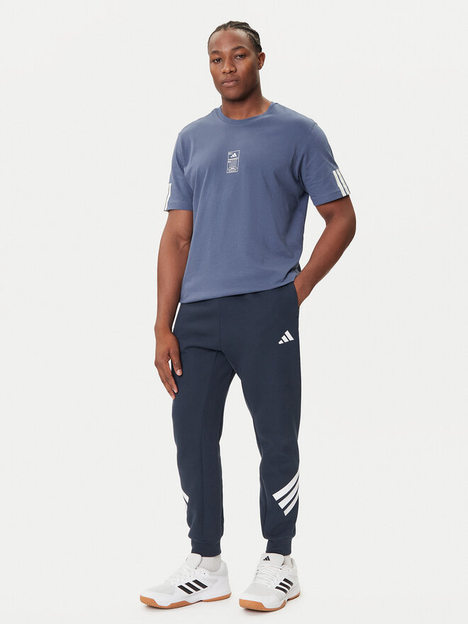 adidas adidas Футболка Stadium Ticket JM6472 Голубий Loose Fit