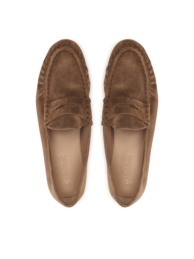 Max Mara Slipper Max Mara Sponda 2624526031 Hellbraun