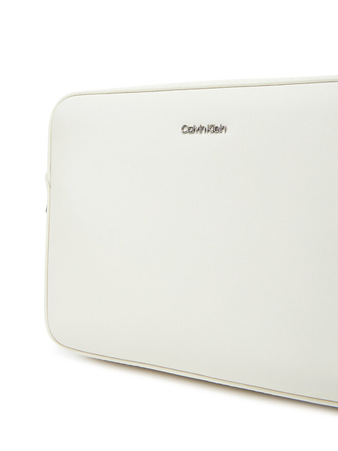 Calvin Klein Borsetta Calvin Klein Ck Must Small Camera Bag K60K613145 Écru