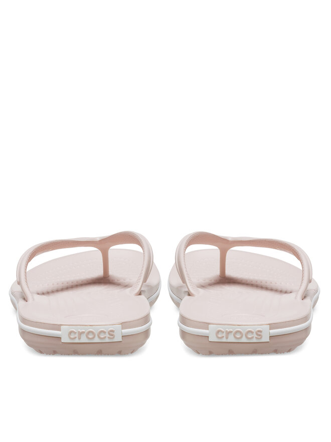 Crocs Zehentrenner Crocs Crocband Flip 11033 Beige