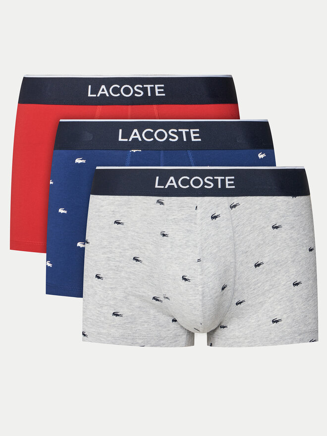 Lacoste Lacoste Pack de 3 bóxers 5H1299 De color