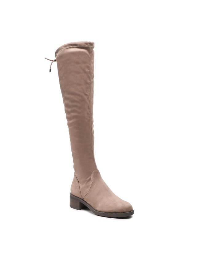Tamaris Stivali sopra il ginocchio Tamaris 1-25507-29 Beige