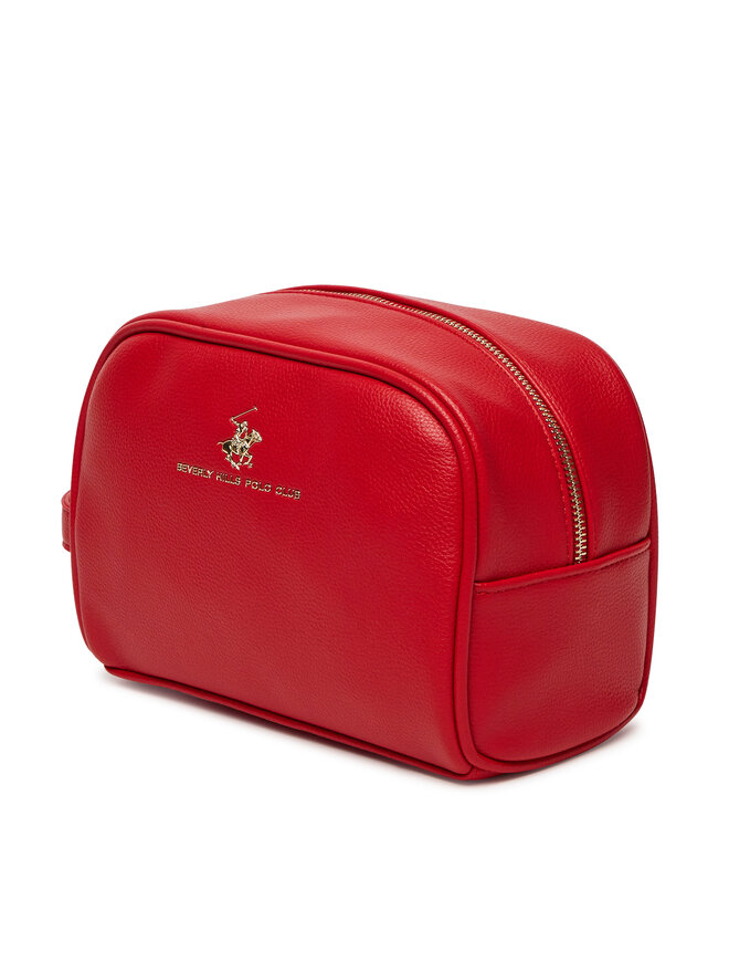 Beverly Hills Polo Club Kosmetyczka Beverly Hills Polo Club BHPC-U1-004-SS25 Czerwony