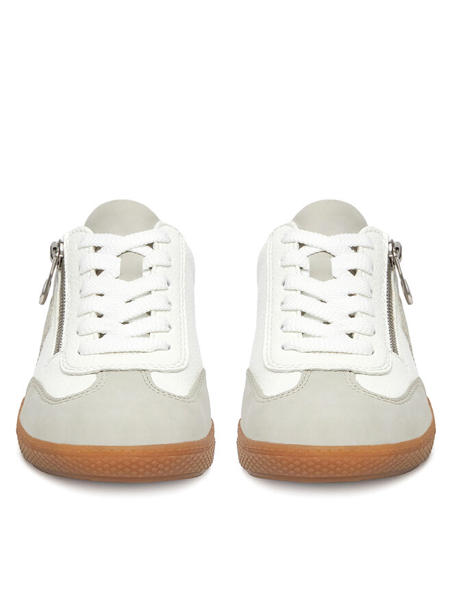 Rieker Sneakersy Rieker L9700-80 Biela