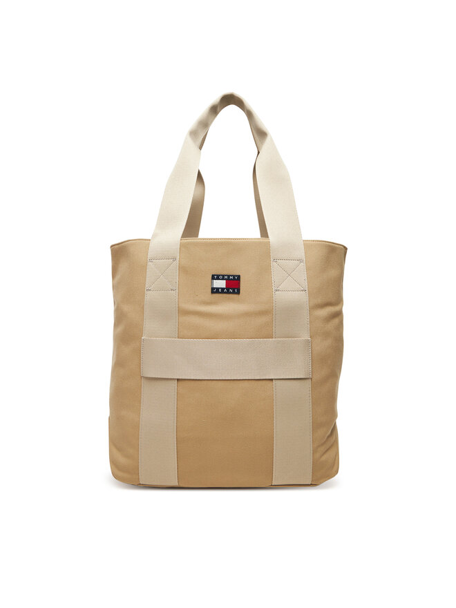 Tommy Jeans Сак Tommy Jeans Retro Cool Tote AM0AM13278 Бежов