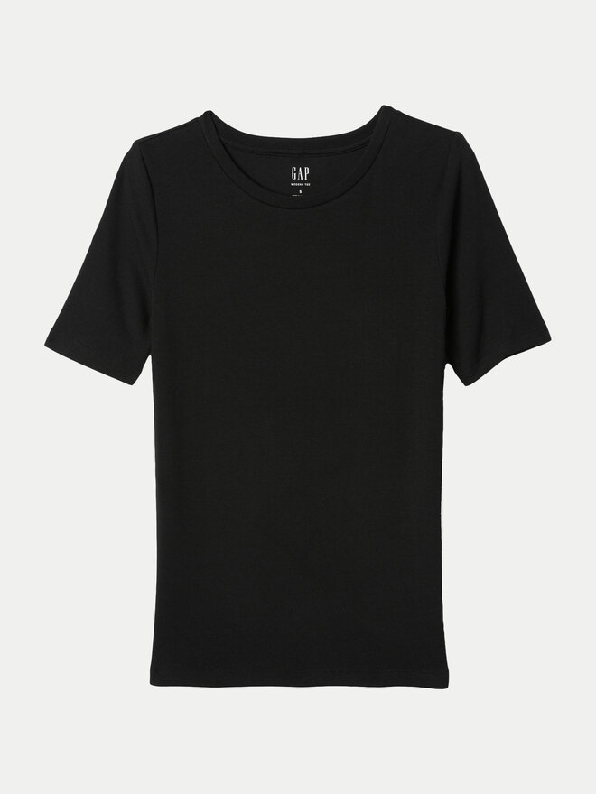 Gap Gap Marškinėliai 540635-01 Juoda Slim Fit