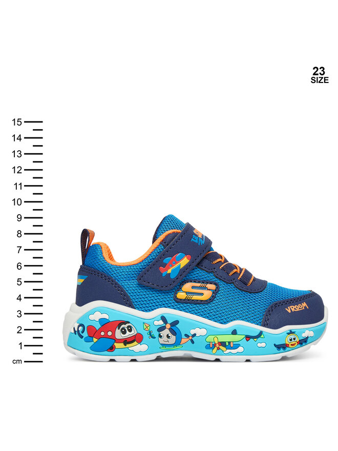 Skechers Снікерcи Skechers Play Scene 407312N/BLNV Голубий