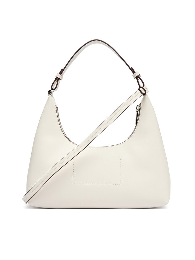 Calvin Klein Handtasche Calvin Klein Foil Logo Conv Shou?Lder Bag LV04F3272G Weiß