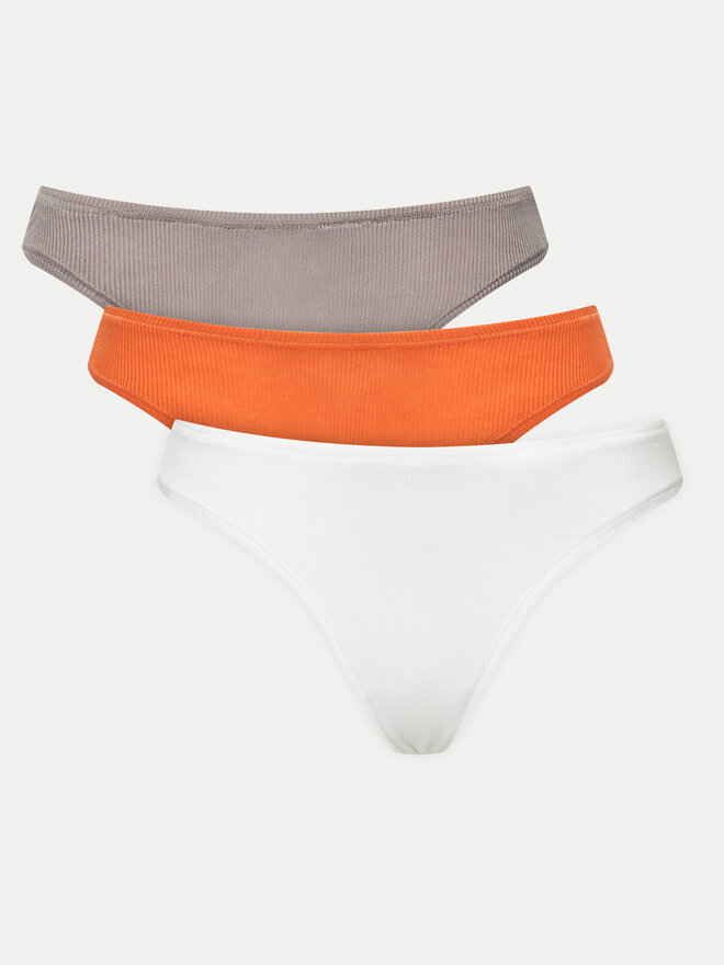 Calvin Klein Underwear Calvin Klein Underwear Набір з 3 пар стрінгів 000QD5220E Кольоровий
