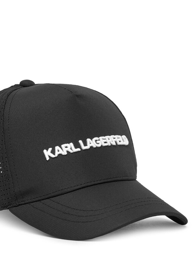 KARL LAGERFELD Kšiltovka KARL LAGERFELD Z30395 Černá