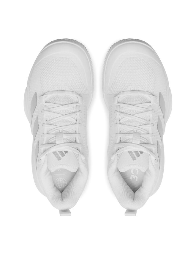 adidas Buty halowe adidas Court Team Bounce 2.0 HR1235 Biały